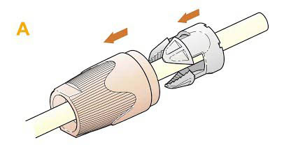 Conexion de un conector Speakon