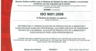 Certificado ISO 9001:2008 Siluj